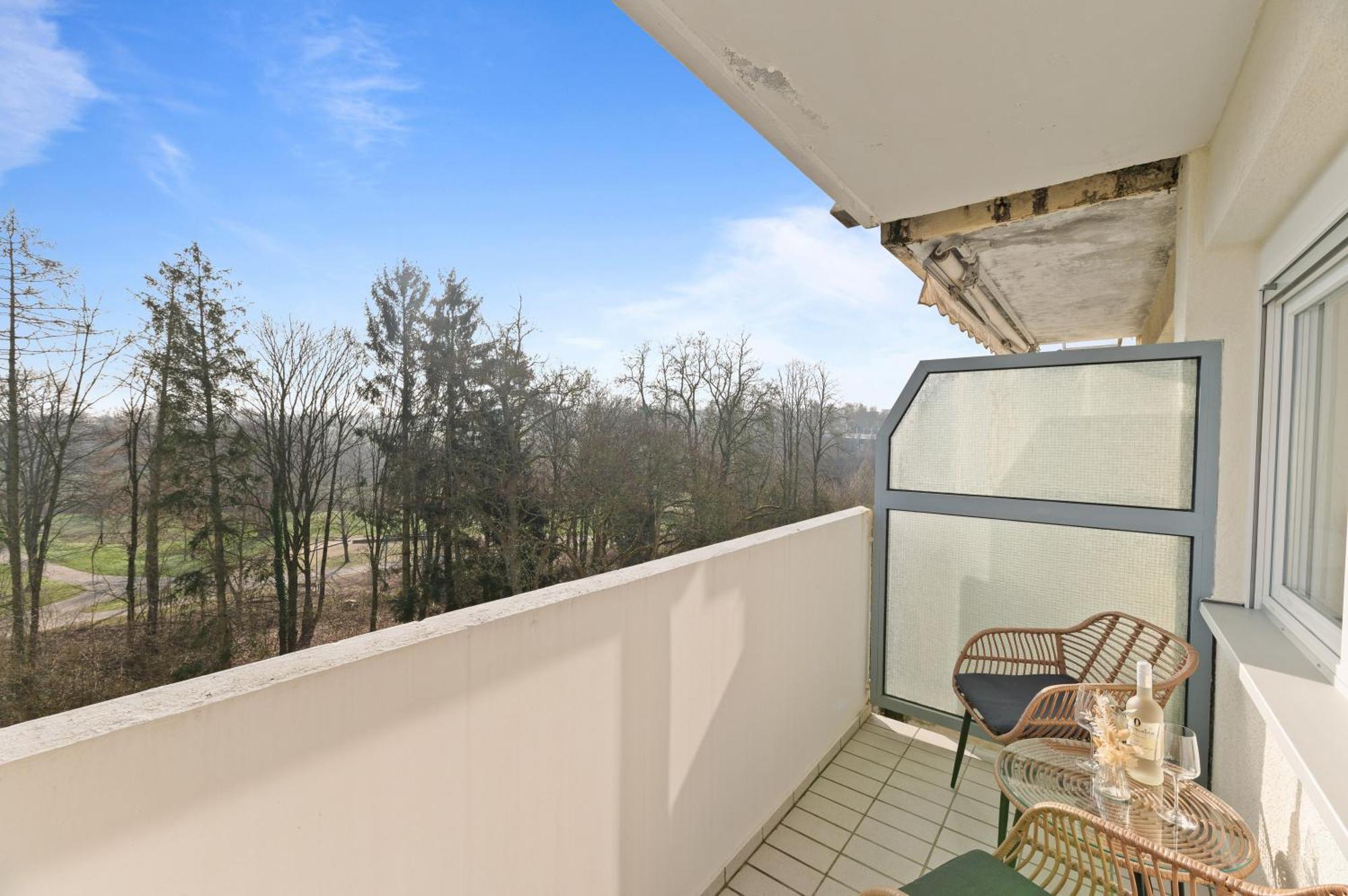 Roomfall Am Kurpark Mit Blick Ins Gruene-Parkplatz-Waschmaschine-Kueche-Wifi باد رابينو المظهر الخارجي الصورة